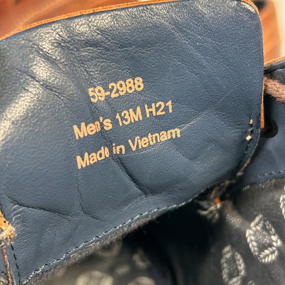 Johnston & Murphy Prentiss Derby Oxford Hybrid Dress Shoe Men 13M Brown Leather - Picture 9 of 10